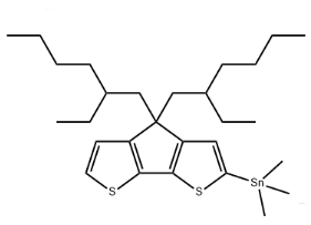 [4,4-双(2-乙基己基)-4H-环戊二烯[2,1-b:3,4-b']二噻吩-2-基]三甲基-锡烷|1380238-73-2 