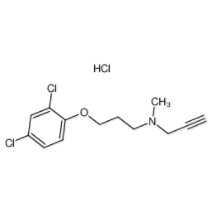 N - [3 - (2,4 -二氯苯氧基)丙基] - N -甲基- 2 -丙炔胺盐酸盐|17780-75-5 