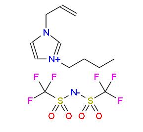 1-烯丙基-3-丁基-1H-咪唑-3-鎓 双(三氟甲烷磺酰)亚胺盐 | 863498-34-4 