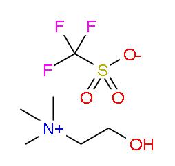 羟乙基三甲基铵三氟甲烷磺酸盐 | 165553-69-5 