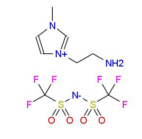 1-胺乙基- 3- 甲基咪唑双(三氟甲烷磺酰)亚胺盐 | 1384979-21-8 