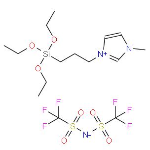 1-（三乙氧基硅）丙基-3-甲基咪唑双（三氟甲烷磺酰）亚胺盐 | 1350819-58-7 