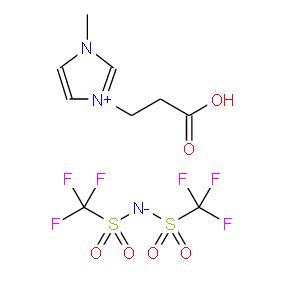 1-羧乙基-3-甲基咪唑双（三氟甲烷磺酰）亚胺盐 | 878197-36-5 
