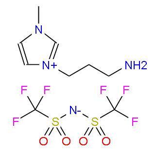 1-胺丙基-3-甲基咪唑双（三氟甲烷磺酰）亚胺盐 | 1013932-26-7 
