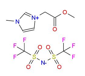 1-乙酸甲酯基-3-甲基咪唑双（三氟甲烷磺酰）亚胺盐 | 503439-61-0 