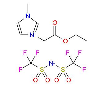 1-乙酸乙酯基-3-甲基咪唑双（三氟甲烷磺酰）亚胺盐 | 503439-62-1 