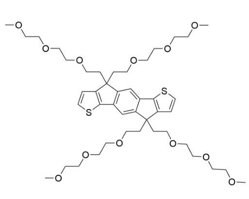 4,4,9,9-四(2-(2-(2-甲氧基乙氧基)乙氧基)乙基)-4,9-二氢-s-茚并[1,2-b:5,6-b']二噻吩 | 2923537-14-6 