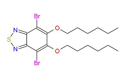 4,7-二溴-5,6-双(己氧基)苯并[C][1,2,5]噻二唑 | 1190978-94-9 