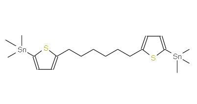 1,6-双(5-(三甲基锡基)噻吩-2-基)己烷 | 1884354-21-5 