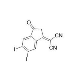 2-(5,6-二碘-3-氧代-2,3-二氢-1H-茚-1-基)丙二腈 | 2652583-74-7 