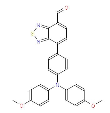7-(4-(双(4-甲氧基苯基)胺)苯并)苯并[C][1,2,5]噻二唑-4-醛基 | 