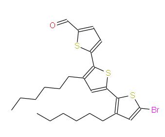 5-[5-(5-溴-3-己基噻吩-2-基)-3-己基噻吩-2-基]噻吩-2-甲醛 | 1628940-31-7 