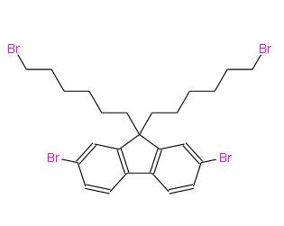2,7-二溴-9,9-二(6-溴己基)芴 | 570414-33-4 