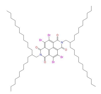 4,5,9,10-四溴-2,7-二(2-癸基十四烷基)苯并[lmn][3,8]邻二氮杂菲-1,3,6,8(2H,7H)-四酮 | 1219501-16-2 