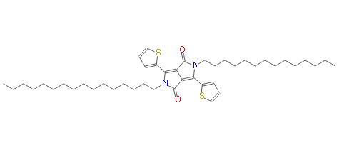 2,5-双十六烷基-3,6-二(噻吩-2-基)-2,5-二氢吡咯并[3,4-C]吡咯-1,4-二酮 | 1356822-73-5 