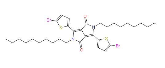 3,6-双(5-溴噻吩-2-基)-2,5-二癸基-2,5-二氢吡咯并[3,4-c]吡咯-1,4-二酮 | 1353724-76-1 