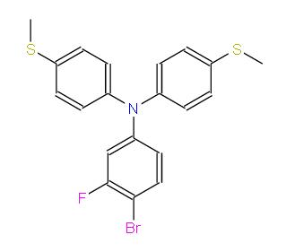 4-溴-3-氟-N,N-双(4-(甲硫基)苯基)苯胺 | 3027527-37-0 