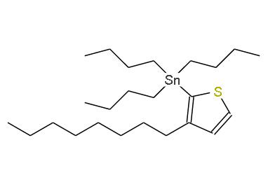 (3-辛基-2-噻吩)-三丁基锡 | 208053-18-3 