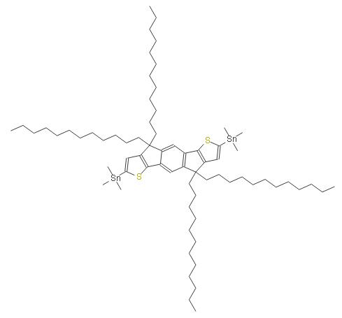 (4,4,9,9-四十二烷基-4,9-二氢-S-吲哚并[1,2-B:5,6-B']二噻吩-2,7-二基)双(三甲基锡) | 1334054-39-5 