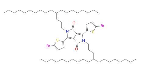 3,6-双(5-溴噻吩-2-基)-2,5-双(4-辛基十四烷基)-2,5-二氢吡咯并[3,4-C]吡咯-1,4-二酮 | 2116427-63-3 