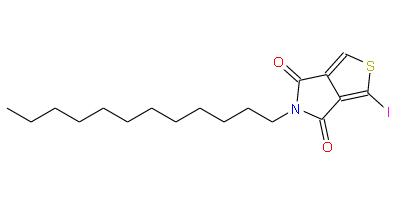 35-十二烷基-1-碘-4H-噻吩并[3,4-C]吡咯-4,6(5H)-二酮 | 2845127-90-2 