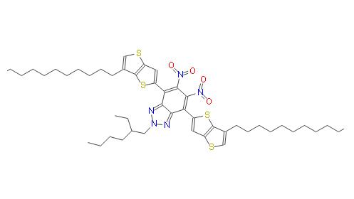 2-(2-乙基己基)-5,6-二硝基-4,7-双（6-十一烷基噻吩并[3,2-b]噻吩-2-基)-2H-苯并[d][1,2,3]三氮唑 | 2380036-82-6 