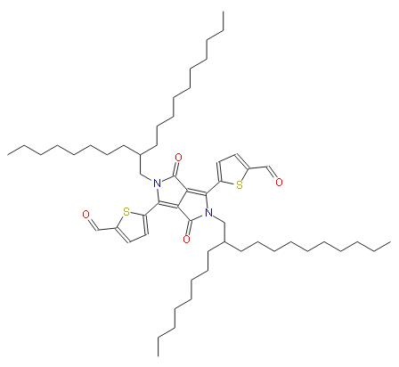 5,5'-(2,5-双(2-辛基十二烷基)-3,6-二氧代-2,3,5,6-四氢吡咯并[3,4-c]吡咯-1,4-二基)双(噻吩-2-醛) | 1393737-21-7 