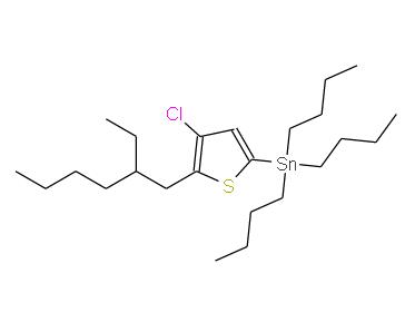 三丁基锡(4-氯-5-(2-乙基己基)噻吩-2-基) | 2920368-98-3 