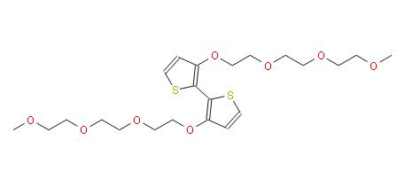 3,3'-双(2-(2-(2-甲氧基乙氧基)乙氧)-2,2'-联噻吩 | 1636120-18-7 