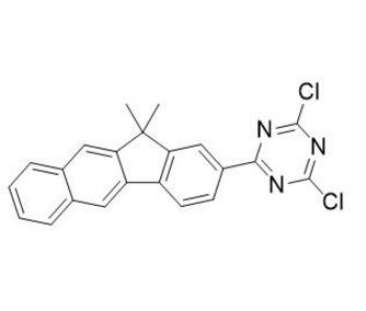 2,4-二氯-6-(11,11-二甲基-11H-苯并[b]芴-2-基)-1,3,5-三嗪 | 3049540-89-5 