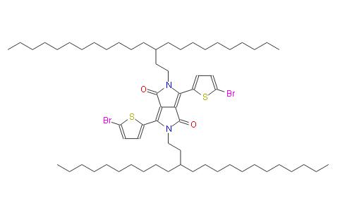 3,6-二(5-溴噻吩-2-基)-2,5-二(3-癸基十五烷基)-2,5-二氢吡咯并[3,4-C]吡咯-1.4-二酮 | 1661914-75-5 