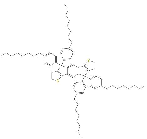 4,4,9,9-四(4-辛基苯基)-4,9-二氢-S-茚并[1,2-B:5,6-B']二噻吩 | 2377419-62-8 