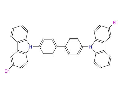 4,4'-双(3-溴-9H-咔唑-9-基)联苯 | 848086-93-1 