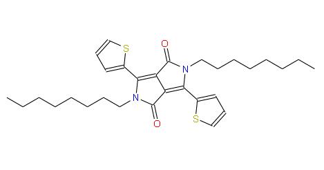 2,5-二氢-2,5-二辛基-3,6-二-2-噻吩基吡咯并[3,4-C]吡咯-1,4-二酮 | 1057401-08-7 