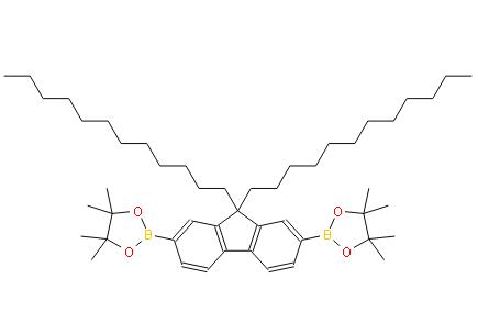 2,7-双(4,4,5,5-四甲基-1,3,2-二氧环戊硼烷-2-基)-9,9-双(十二烷基)芴 | 749900-93-4 