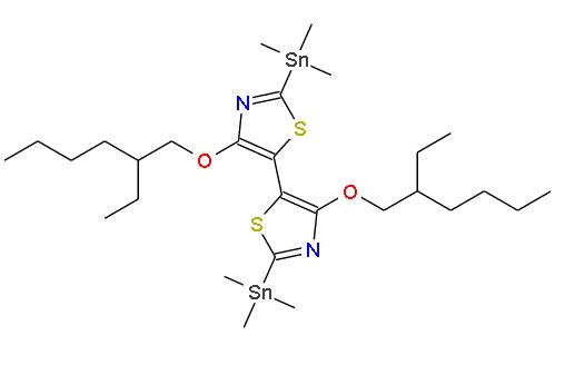 4,4'-双((2-乙基己基)氧)-2,2'-双(三甲基锡基)-5,5'-联噻吩 | 2158270-12-1 