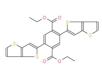 2,5-双(噻吩并[3,2-b]噻吩-2-基)对苯二甲酸二乙酯 | 1411976-67-4 