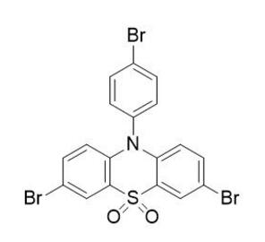 5,5-二氧-3,7-二溴-10-(4-溴苯基)-10H-吩噻嗪 | 2351892-85-6 