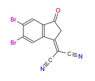 2-(5,6-二溴-3-氧代-2,3-二氢-1H-茚-1-亚基)丙二腈 | 2652583-73-6 