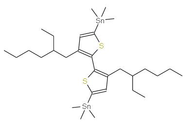 (3,3'-二(2-乙基己基)-[2,2'-联噻吩]-5,5'-二基)双(三甲基锡) | 1535196-15-6 