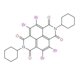 4,5,9,10-四溴-2,7-二环己基苯并[LMN][3,8]菲咯啉-1,3,6,8(2H,7H)-四酮 | 2454552-14-6 