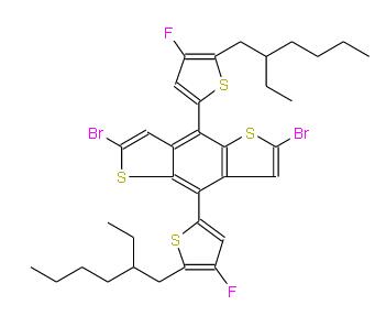2,6-二溴-4,8-双(5-(2-乙基己基)-4-氟噻吩-2-基)苯并[1,2-B:4,5-B']二噻吩 | 2460300-93-8 