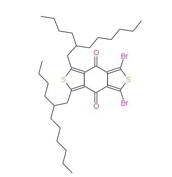 1,3-双(5-溴噻吩-2-基)-5,7-双(2-丁基辛基)苯并[1,2-C:4,5-C']二噻吩-4,8-二酮 | 2093197-88-5 