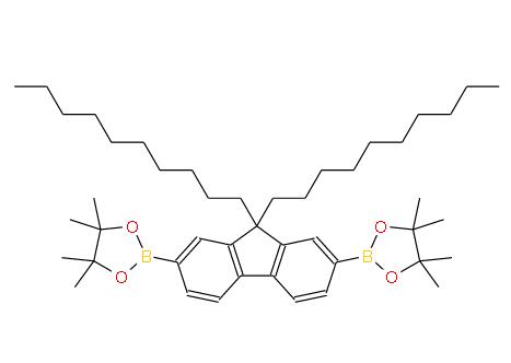 2,2'-(9,9-二癸基-9H-芴-2,7-二基)双[4,4,5,5-四甲基-1,3,2-二氧杂硼杂环戊烷 | 711026-06-1 