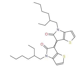 (E)-4,4'-双(2-乙基己基)-[6,6'-联噻吩并[3,2-b]吡咯亚基]-5,5'(4H,4'H)-二酮 | 1147124-48-8 