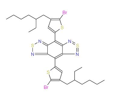 4,8-二(5-溴-4-(2-乙基己基)噻吩-2-基)苯并[1,2-C:4,5-C']双([1,2,5]噻二唑) | 1401018-41-4 