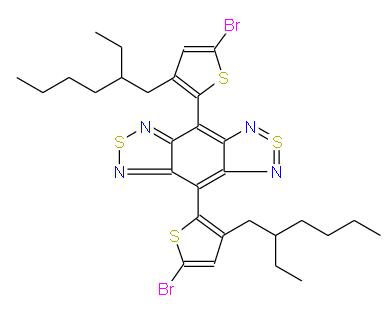 4,8-双(5-溴-3-(2-乙基己基)-2-噻吩基)-2λ4δ2-苯并[1,2-c:4,5-c']双[1,2,5]噻唑 | 2304625-96-3 