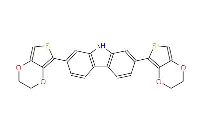 2,7-双(2,3-二氢噻吩并[3,4-B][1,4]二氧(杂)芑)-9H-咔唑 | 2247347-75-5 