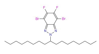  4,7-二溴-5,6-二氟-2-(9-十七烷基)-2H-苯并[d][1,2,3]三唑 | 1616860-69-5 