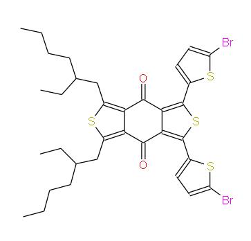  1,3-二(5-溴噻吩-2-基)-5,7-双(2-乙基己基)苯并[1,2-C:4,5-C']二噻吩-4,8-二酮 | 1415929-78-0 